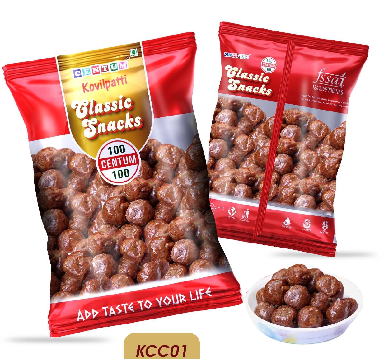 Kamarcut Coconut Chikki Roundz 150G
